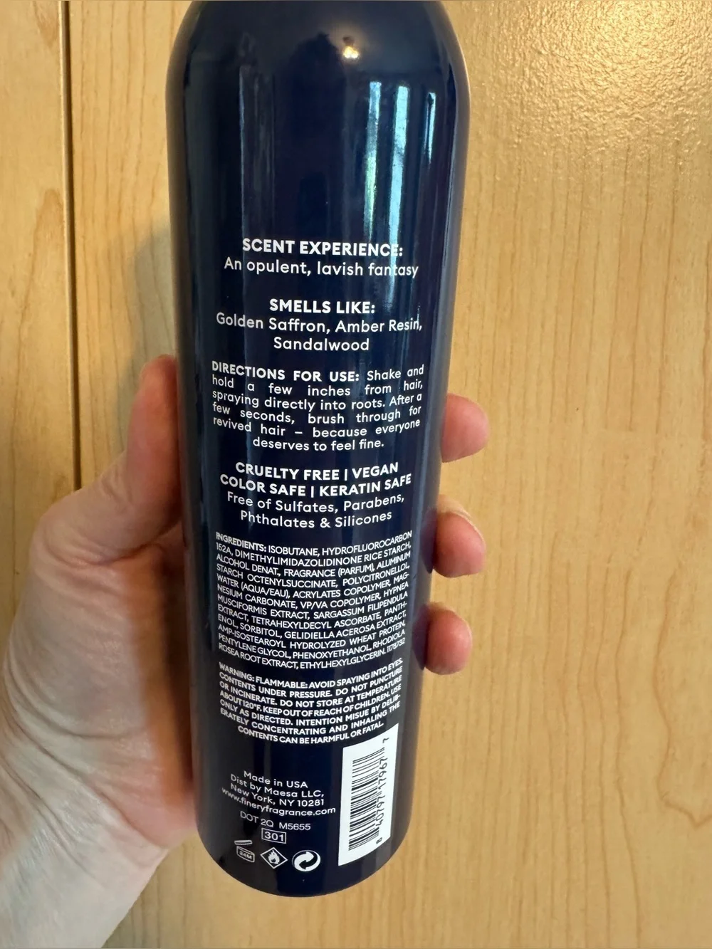 fine’ry fragranced dry shampoo 5/$25